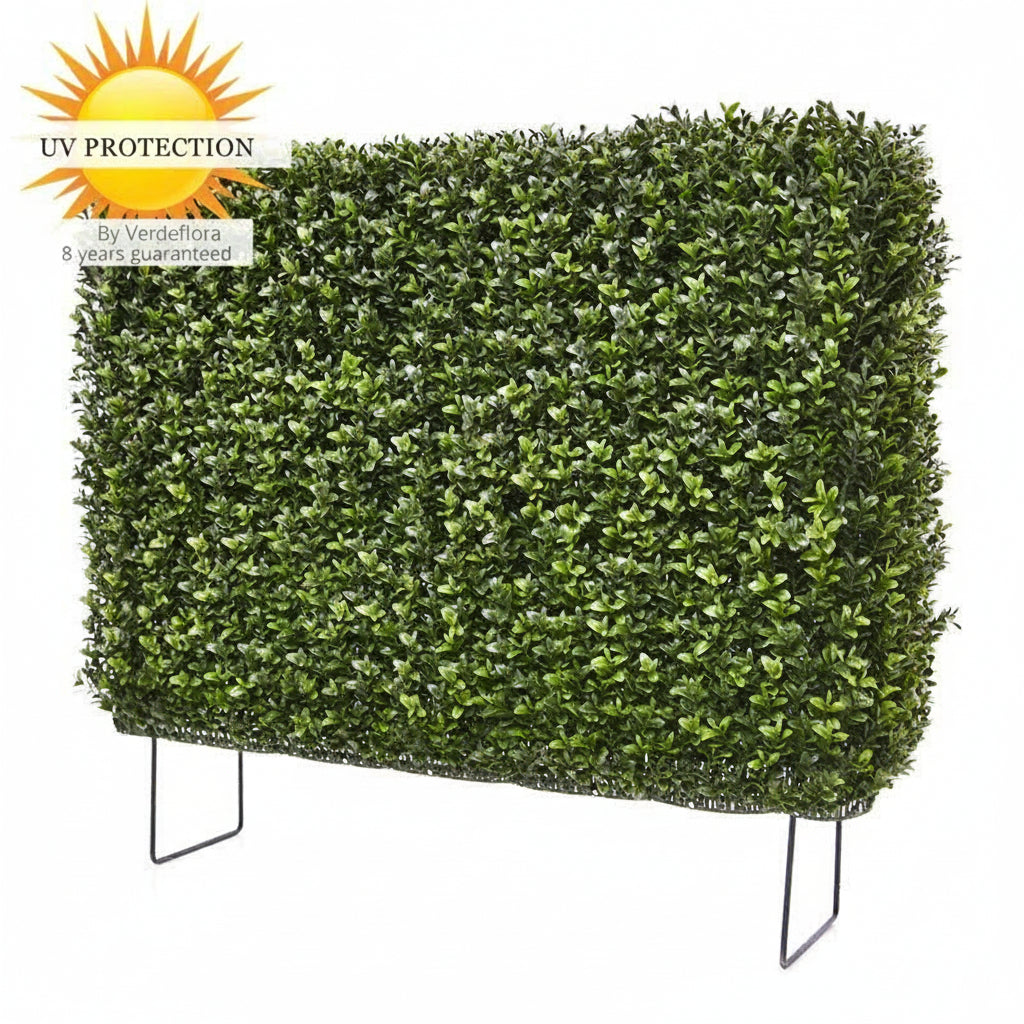 Kunstzinnige buxushaag 80x25x56 cm UV-bestendig