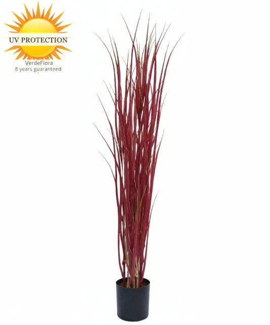 Ornamental art red grass 120 cm UV
