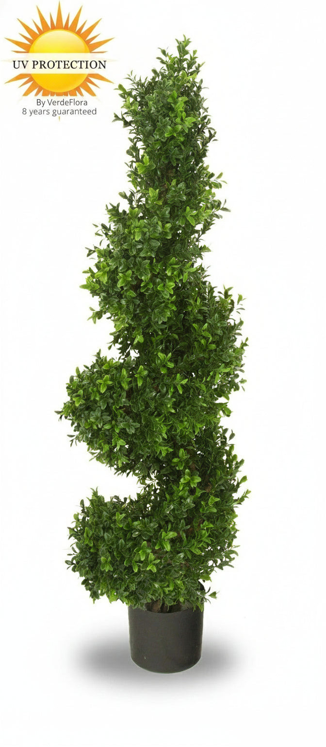 Buitenkunst Buxus Spiraalboom 100 cm UV-beschermd
