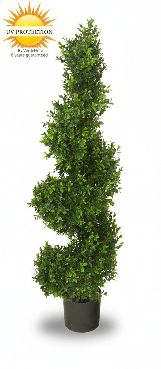 Outdoor Art Buxus Spiral tree 100 cm UV protected