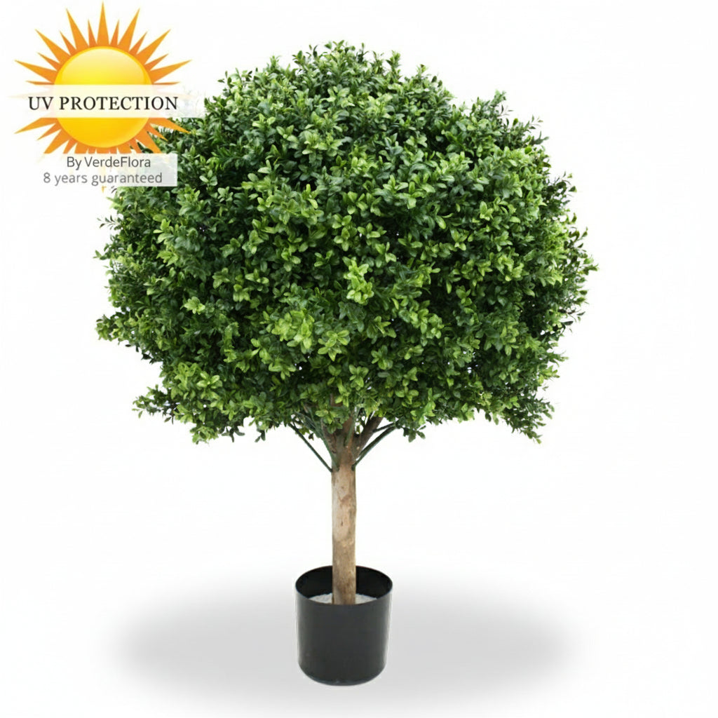 Kunstzinnige buxusbol voor buiten, 80 cm, UV-beschermd.