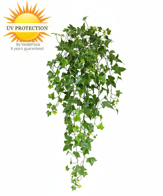 Artificial outdoor Ivy hanging plant 80 cm UV protected