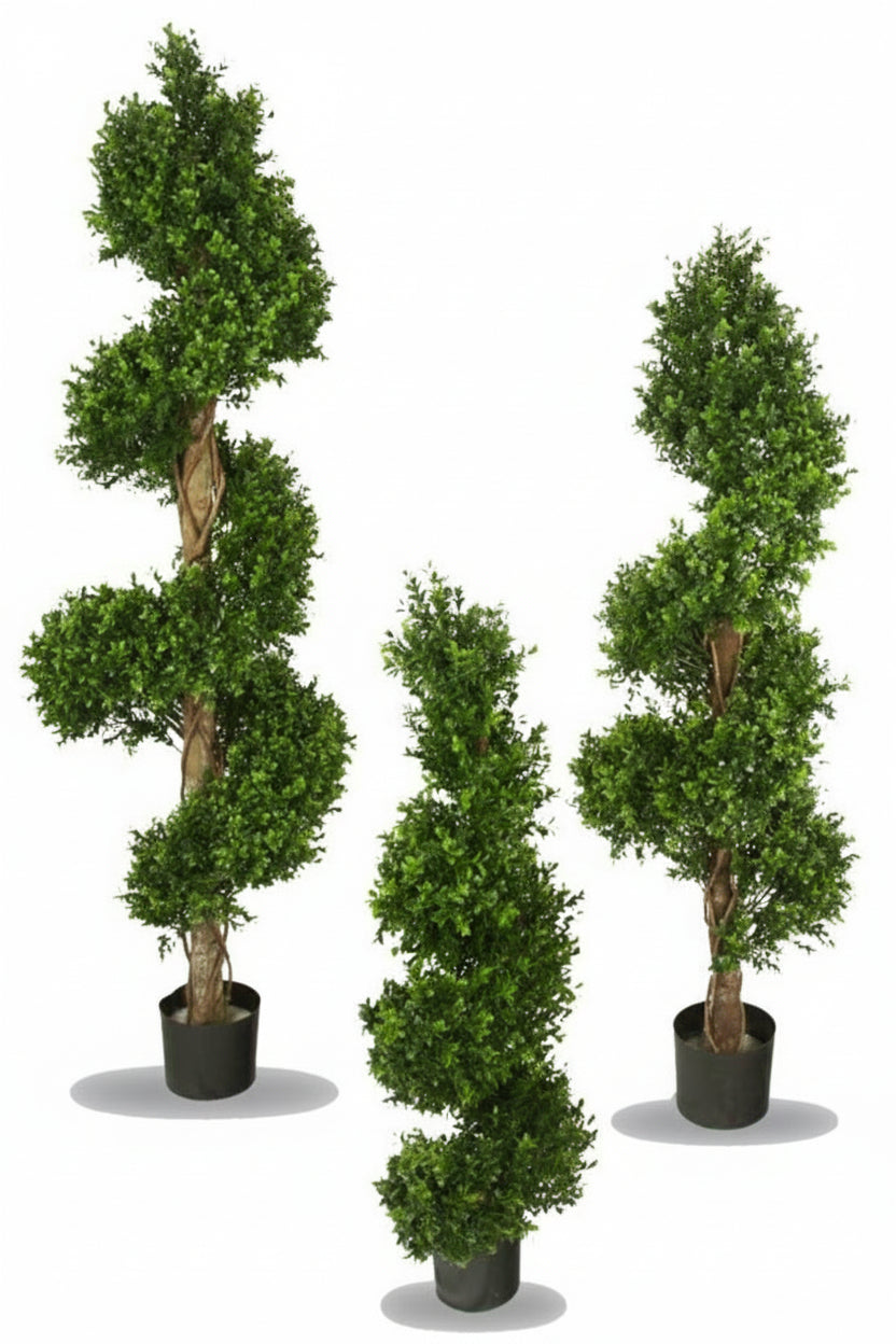 Buitenkunst Buxus Spiraalboom 100 cm UV-beschermd