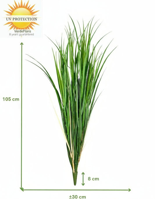 Outdoor reed grass 105cm UV green