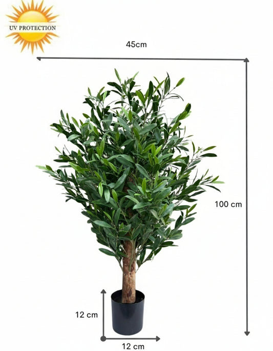 Olive art plant 100cm UV