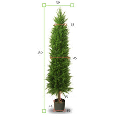 Outdoor Artificial Conifer tree 150 cm UV protected