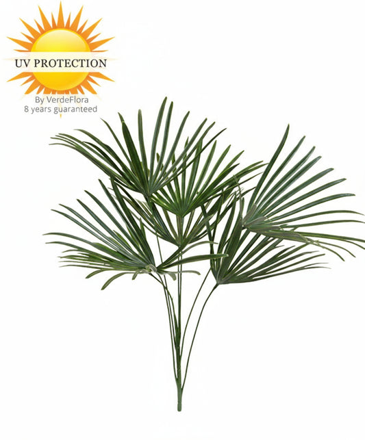 Outdoor Artificial Raphis Palm bouquet 60 cm UV