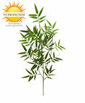 Decoratieve bamboetak voor buiten, 65 cm, UV-beschermd.