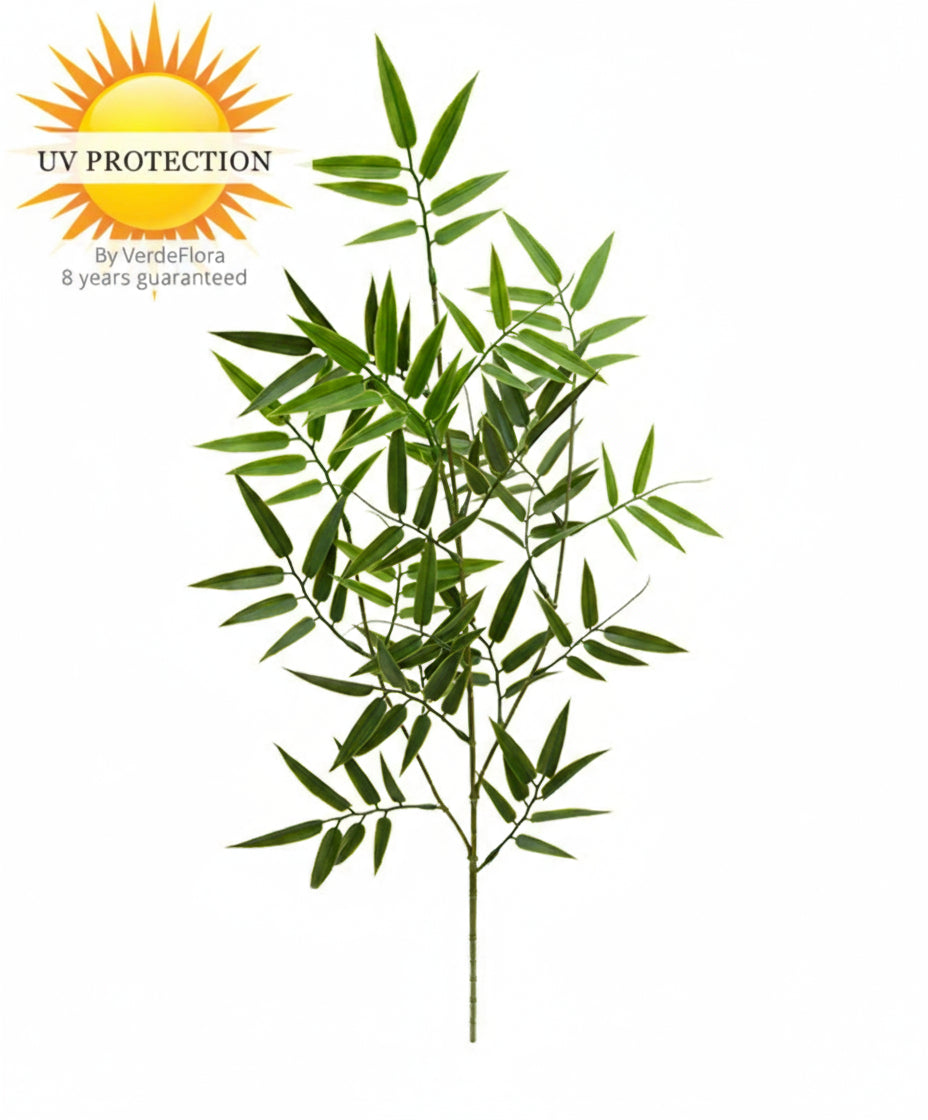 Decoratieve bamboetak voor buiten, 65 cm, UV-beschermd.