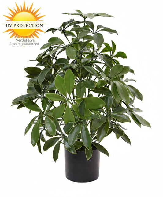 Artificial outdoor Schefflera plant 50 cm with UV protection