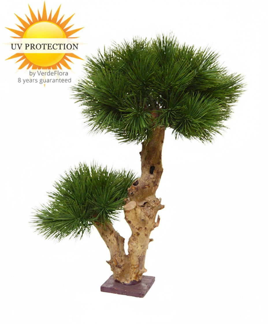 Small artificial Pinus Bonsai tree 55 cm UV for outdoor
