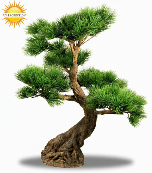 Art outdoor Bonsai Pinus tree 80 cm with 5 levels UV protected