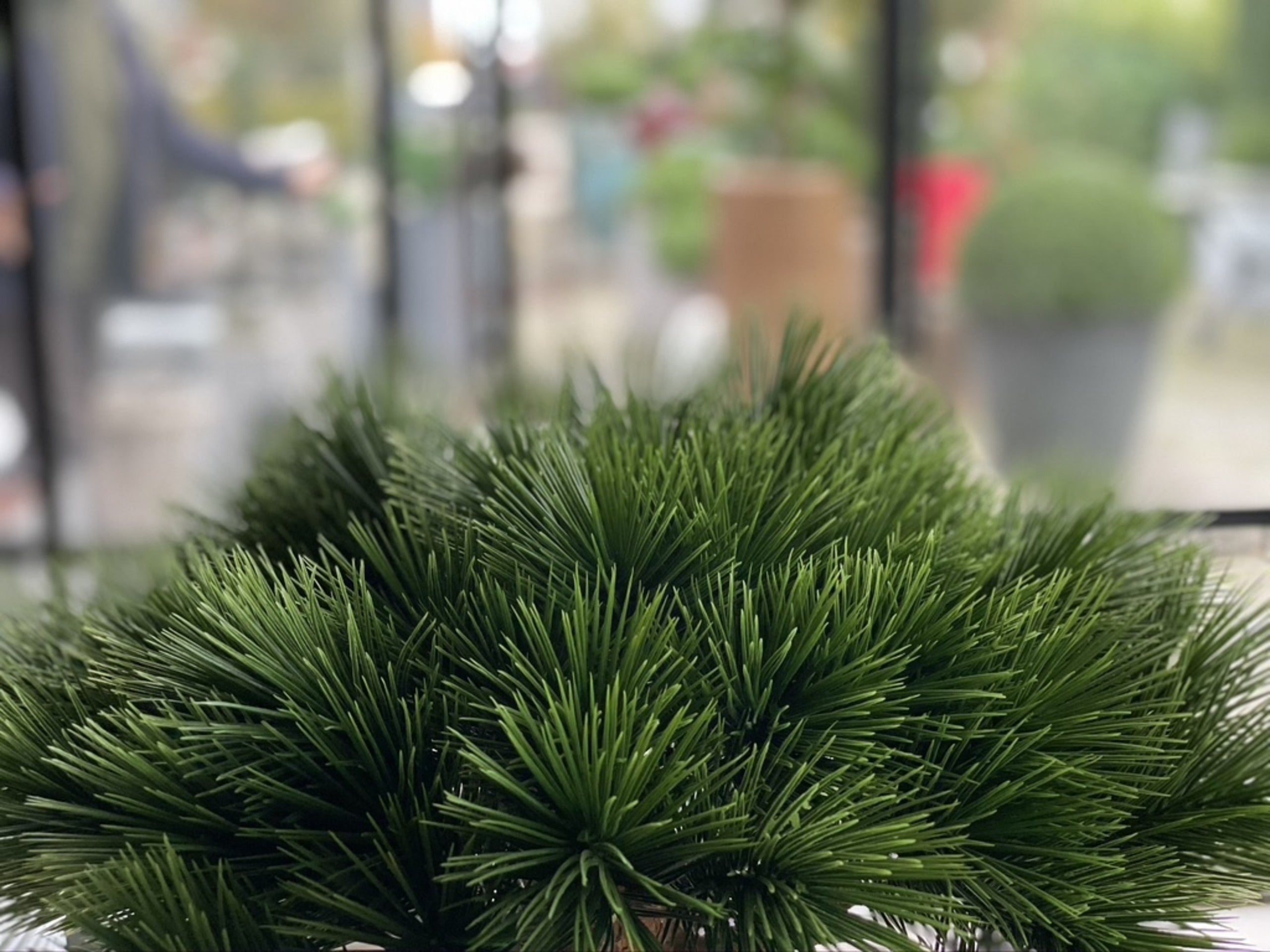 Small artificial Pinus Bonsai tree 55 cm UV for outdoor