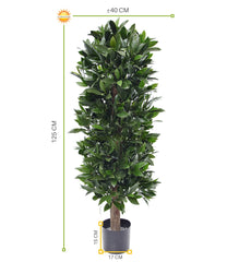 Artificial outdoor Laurel tree 120 cm UV-protected
