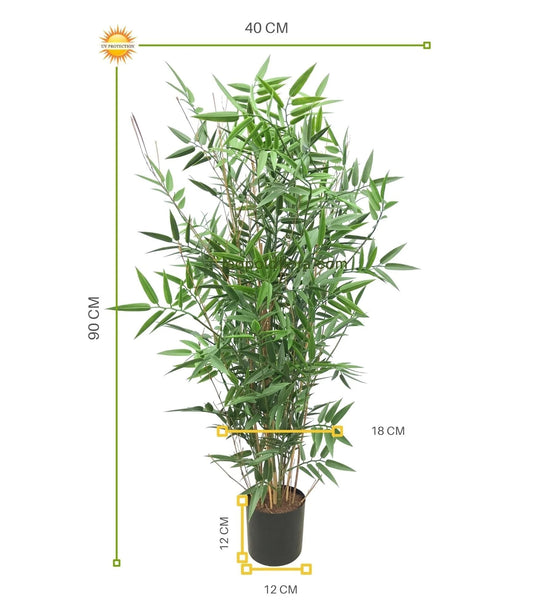 Artificial outdoor Bamboo plant 90 cm UV-protected