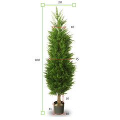 Outdoor Artificial Conifer tree 100 cm UV protected
