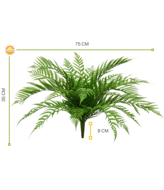 Art outdoor Fern bouquet 75 cm UV