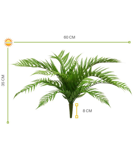 Art outdoor Fern bouquet 60 cm UV-protected