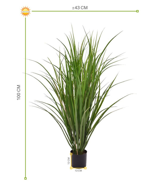 Outdoor artificial Reed Grass plant 100 cm UV