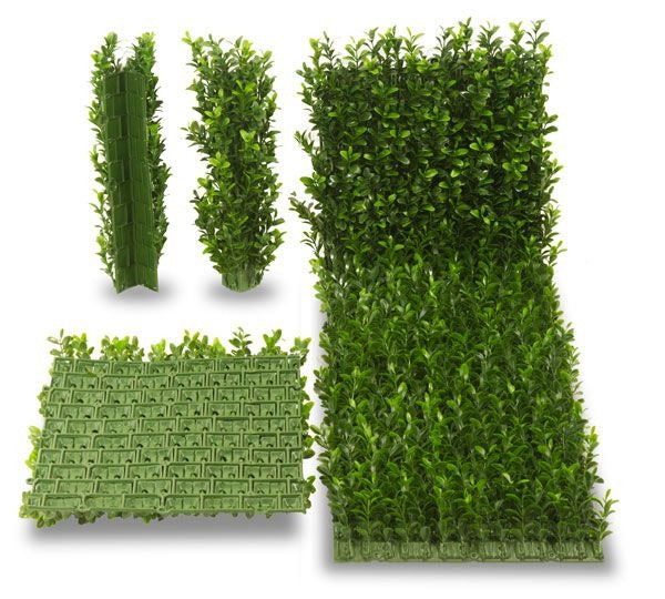 Artificial hedge Boxwood corner x100 UV