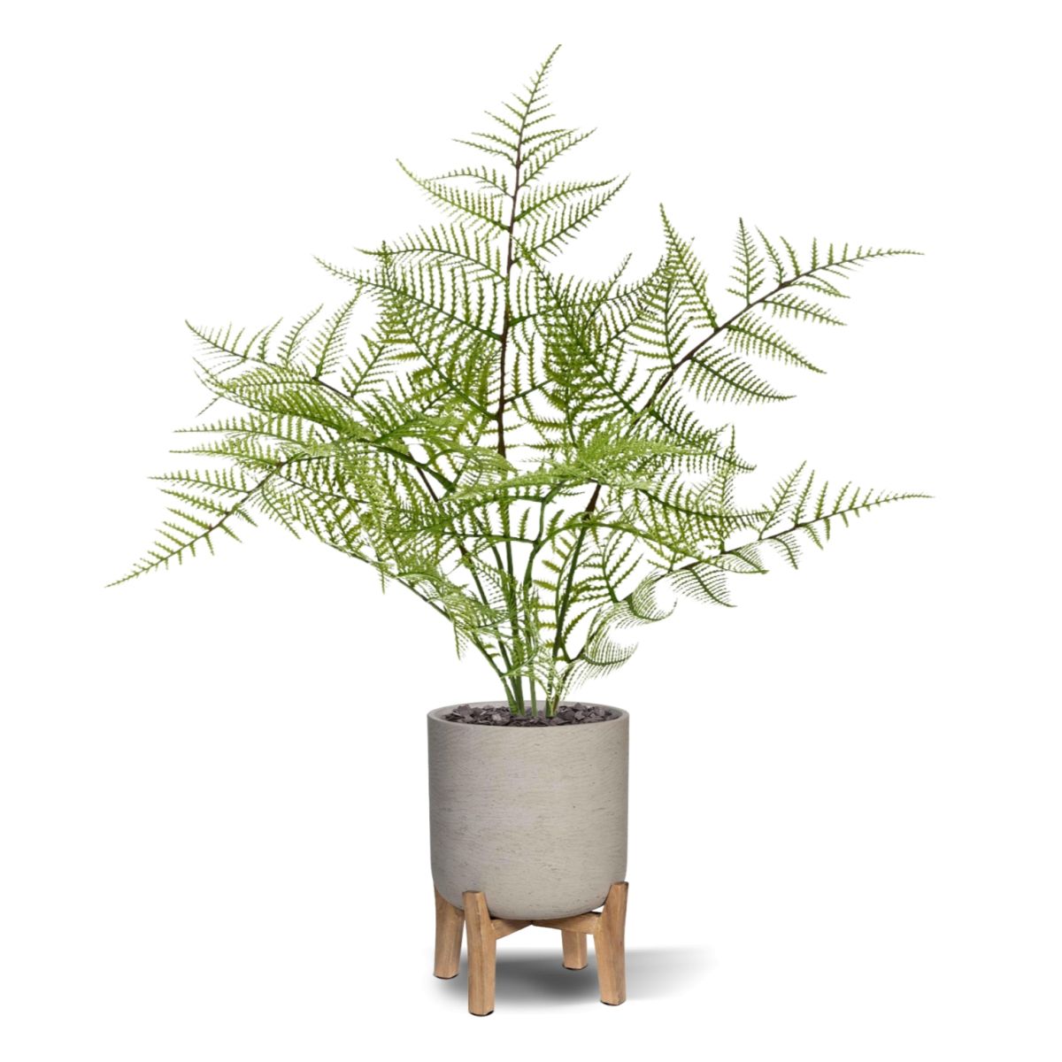 Kunst Bosvaren 70cm groen