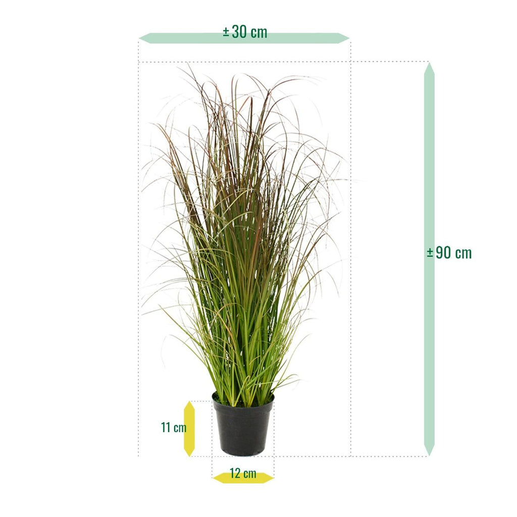 Kunst Rietgras plant deluxe 90cm