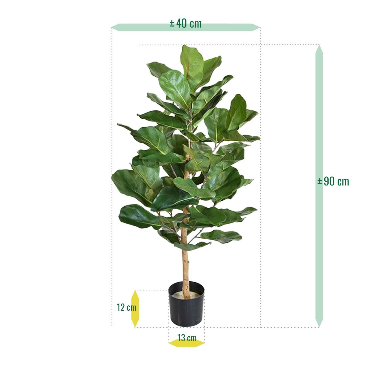 Lyrata Royal kunstplant 90cm