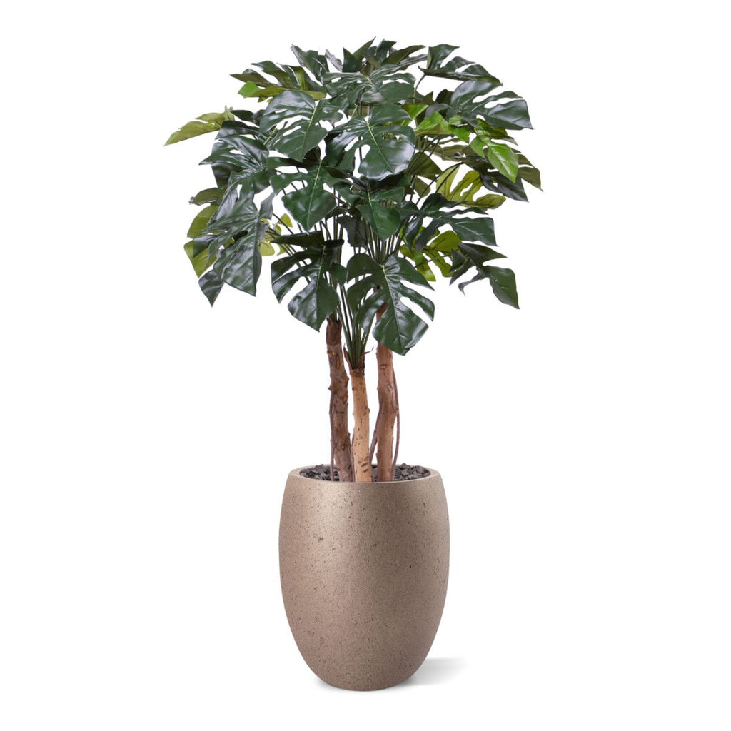 Monstera Kunstplant Deluxe 120cm op stam