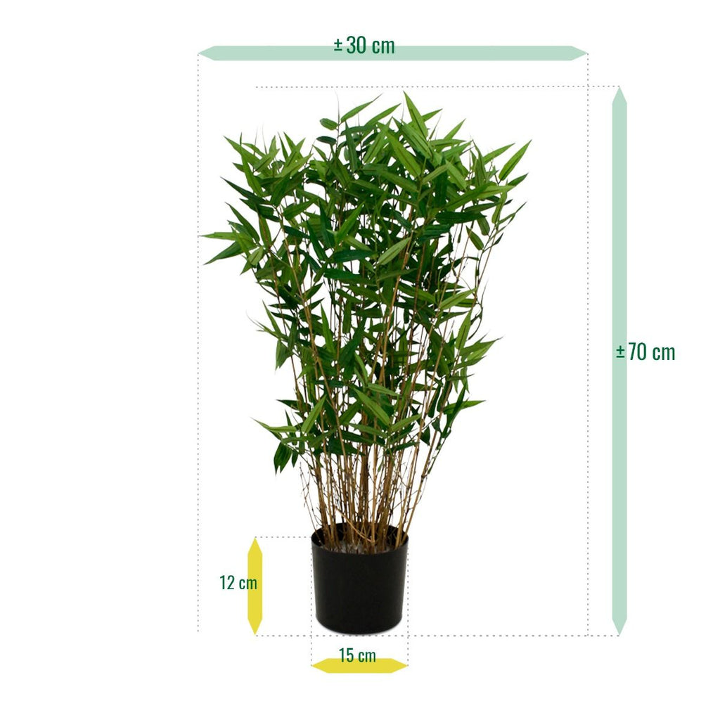 Oriëntal Bamboe kunstplant 70cm