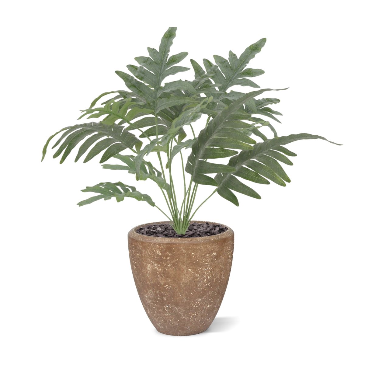 Phlebodium Blauwvaren Kunstplant 60cm