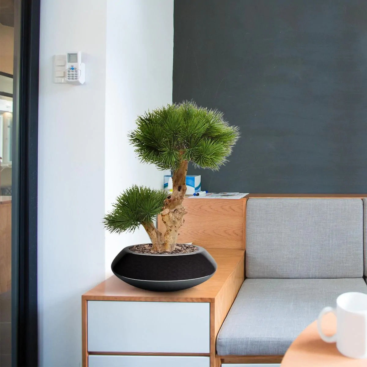 Small artificial Pinus Bonsai tree 55 cm UV for outdoor