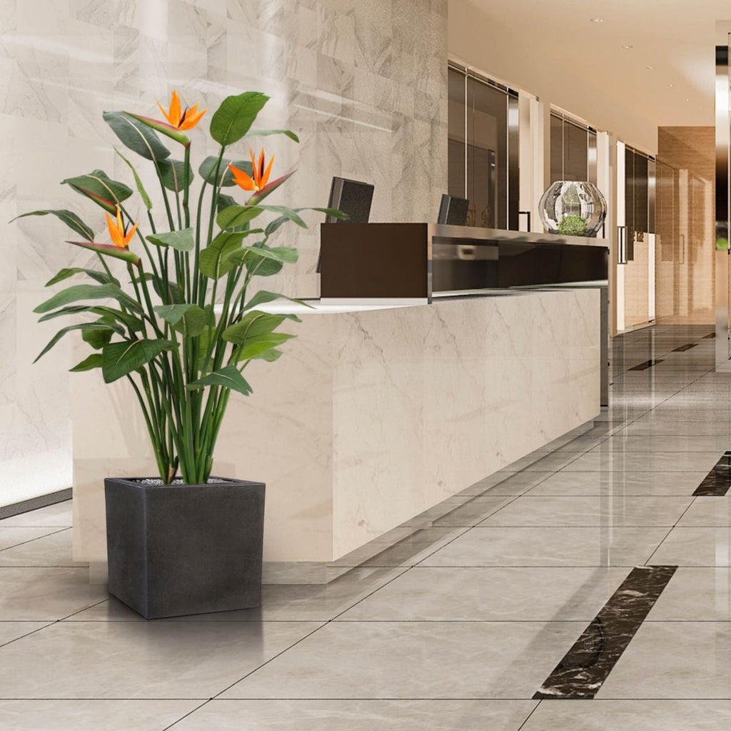 Strelitzia Deluxe kunstplant 145 cm