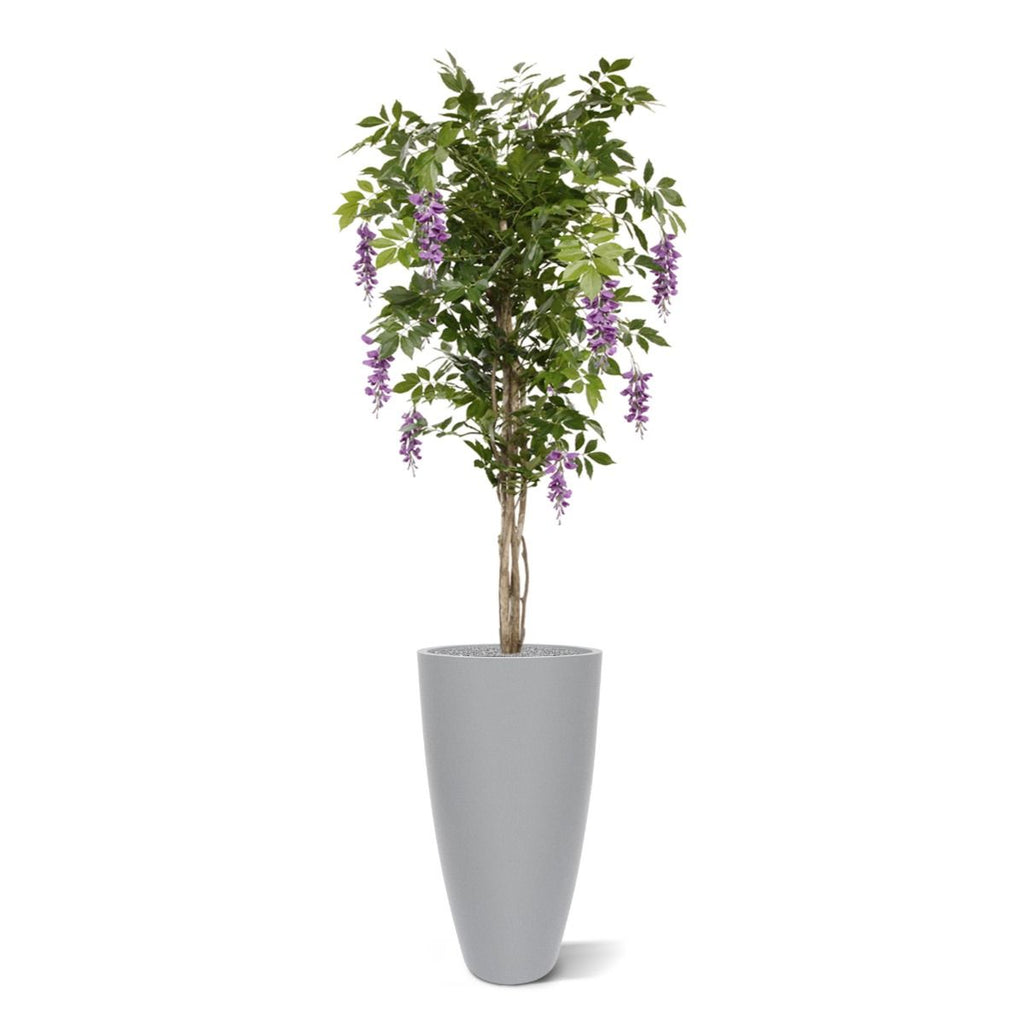 Wisteria kunstboom 150cm - Lila / Geel