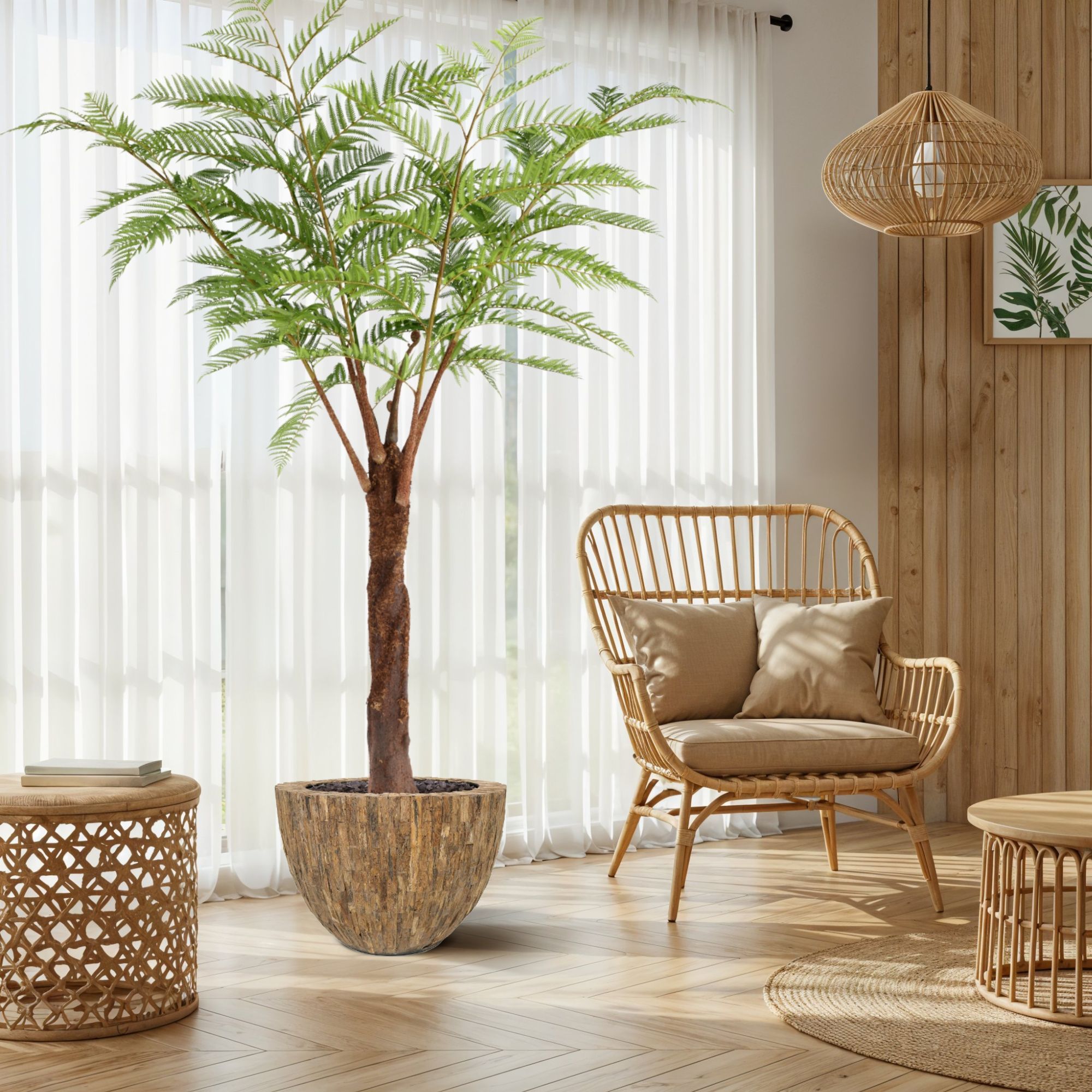 Woodwardia Kunstpalm Deluxe 220cm N